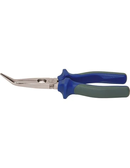 Punttang met lange bek Cyclus 45° gebogen L200mm