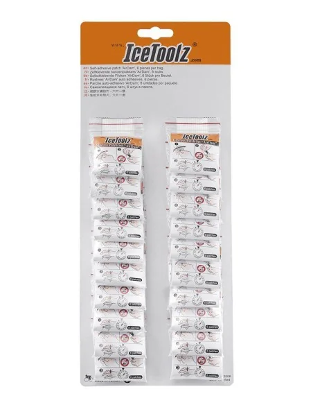 Zelfklevende bandenplakkers IceToolz Airdam 24056H2 - 20 sets