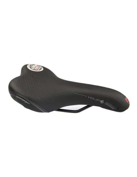 Fietszadel Selle Bassano Volare Hybride/Sport - zwart