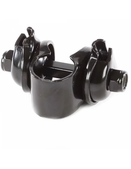 Zadelstrop Selle Bassano 5-delig verzinkt - zwart