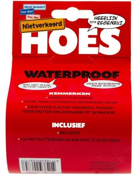 Krathoes NietVerkeerd Crate Undercover - gun black