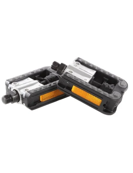 VP vouwpedaal 9/16 Mirage VP-113 anti-slip met reflectoren