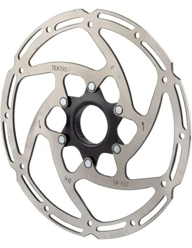 Remschijf Tektro Tr203-45 ø203 x 2,3mm Centerlock - zilver