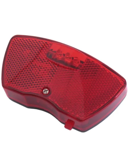 Dragerachterlicht Edge City - 3 leds inclusief batterijen (werkplaatsverpakking)