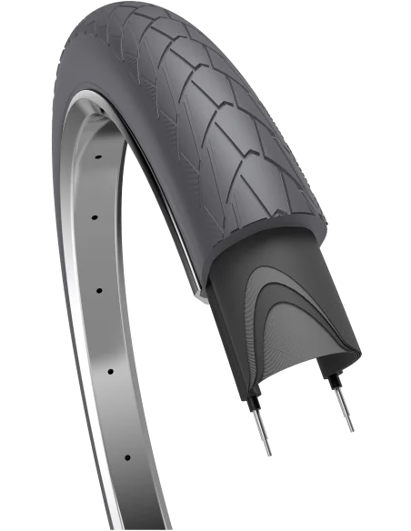 Buitenband Edge Mambo 28 x 2.00"/ 50-622 mm - grijs met reflectie