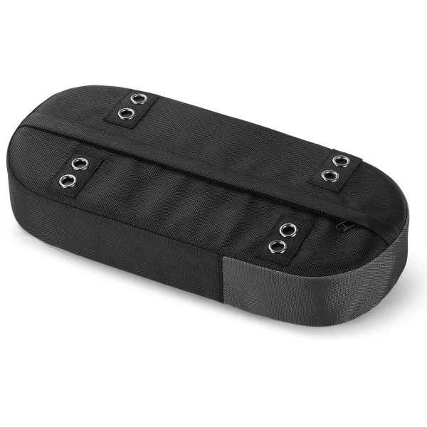 Gerecylede bagagedragerkussen Urban Proof 37,5 x 17 x 7 cm - zwart/grijs