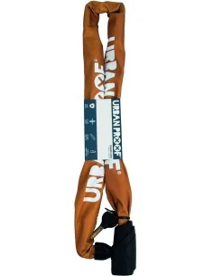 Kettingslot Urban Proof 8mm x 100cm - geel