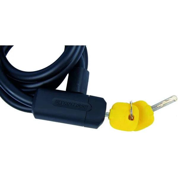 Spiraalslot Urban Proof Ø12mm x 150cm - zwart