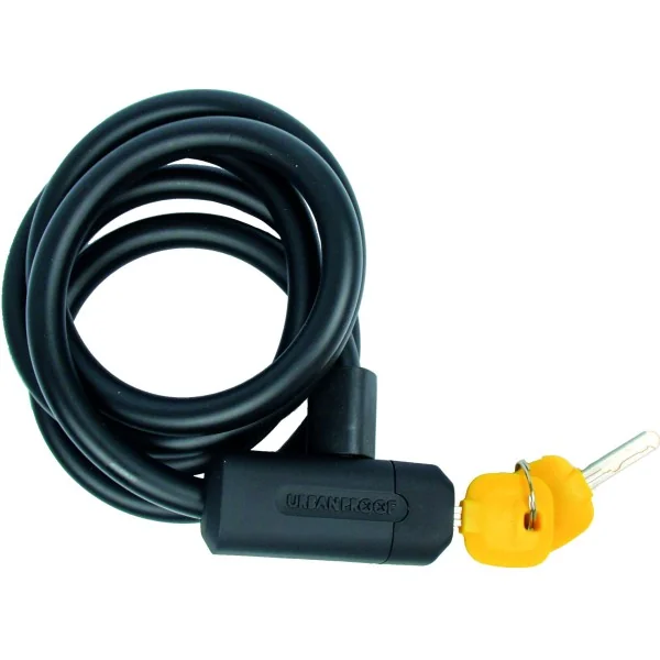 Spiraalslot Urban Proof Ø12mm x 150cm - zwart