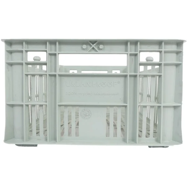 Gerecyclede fietskrat Urban Proof 7 liter - zacht groen