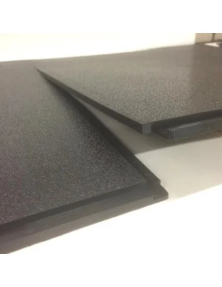 PVC vloertegel 50x50x1 per stuk - zwart