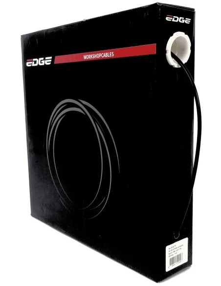 Rem buitenkabel Edge ø5mm / 30 meter met teflon voering - zwart