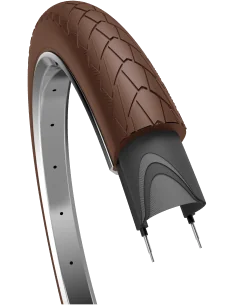 Buitenband Edge Mambo 28 x 2.00"/ 50-622 mm - donkerbruin met reflectie