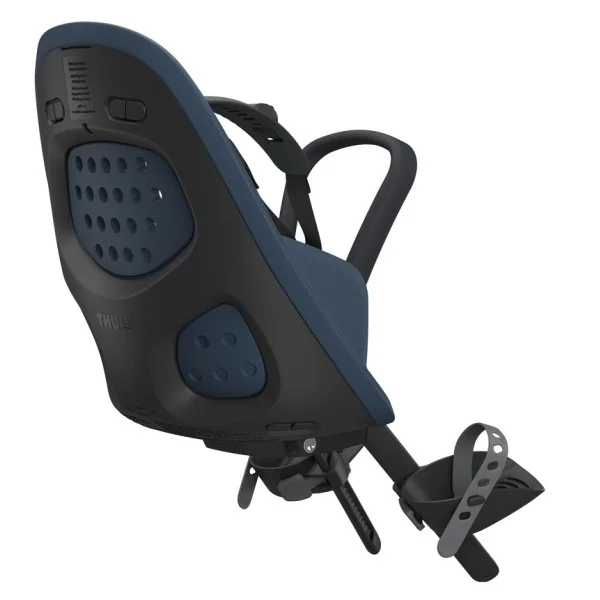 Kinderzitje voor Thule Yepp 2 Mini inclusief Mini SlimFit Adapter - majolica blue