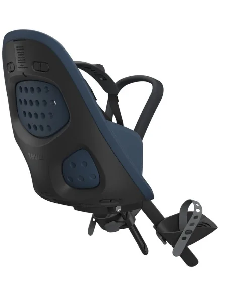Kinderzitje voor Thule Yepp 2 Mini inclusief Mini SlimFit Adapter - majolica blue