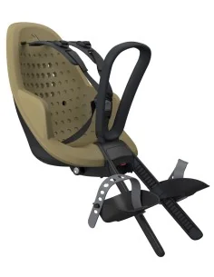Kinderzitje voor Thule Yepp 2 Mini inclusief Mini SlimFit adapter - fennel tan