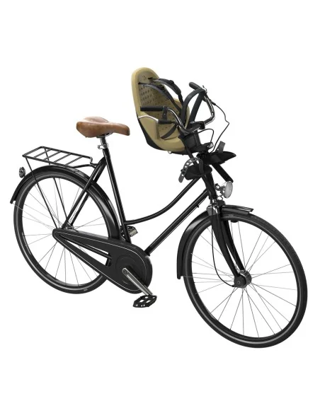 Kinderzitje voor Thule Yepp 2 Mini inclusief Mini SlimFit adapter - fennel tan