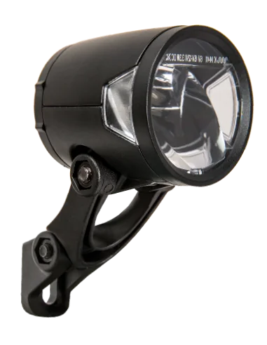 Koplamp Herrmans H-Black MR8 E 6-12 Volt - met houder - 180 lumen