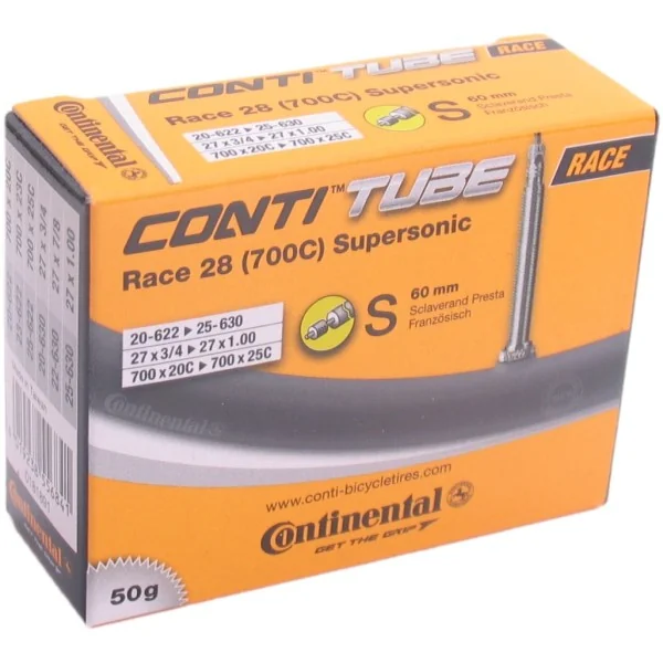 Binnenband Continental 28" Race Supersonic 18-622 - 25-630 - SV60mm ventiel