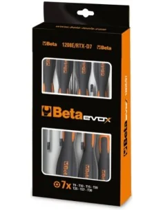 7-delige set schroevendraaiers Beta Tools voor schroeven met Tamper Resistant Torx® profielbr 2
