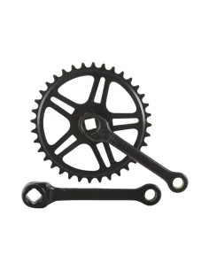 Crankstel 36T Vinty 1/8" spieloos 130mm - zwart