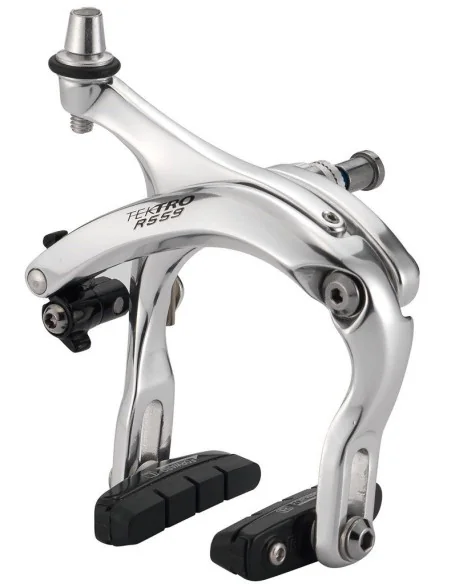 Remset caliper race Tektro R559 met remblokken - zilver