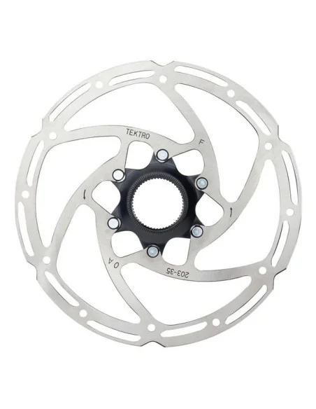 Remschijf Tektro Tr203-35 ø203mm Centerlock - zilver (werkplaatsverpakking)