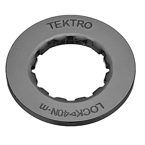 Lockring Tektro voor Centerlock remschijf - steekas ø15-20mm -staal