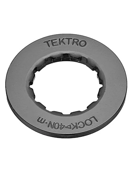Lockring Tektro voor Centerlock remschijf - steekas ø15-20mm -staal