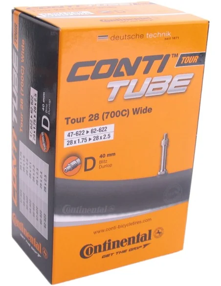 Binnenband Continental 28" Tour Wide 47-622 - 62-622 - DV40mm ventiel