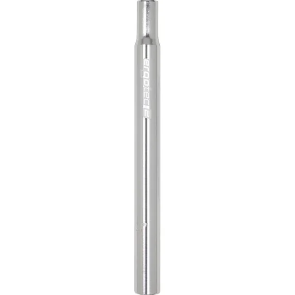 Zadelpen kaars Ergotec Candle ø27.2 mm / 300 mm CNC aluminium - zilver