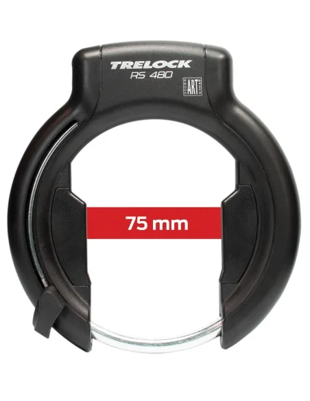 Ringslot Trelock RS 480 Protect-O-Connect XL NAZ - zwart