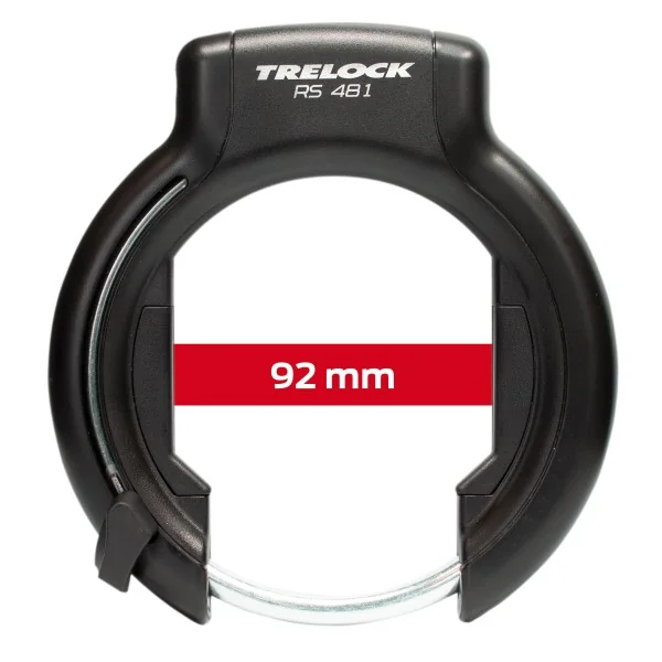 Ringslot Trelock RS 481 Protect-O-Connect XXL AZ - zwart