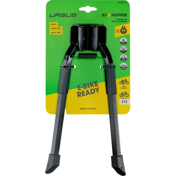 Middenstandaard 26" Ursus Hopper - max. 275mm - zwart