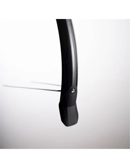 Achterspatbord 28" Eurofender Lampo 58mm breed - zwart