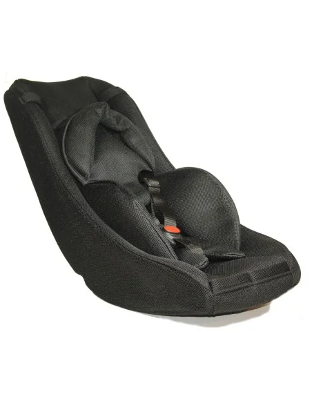 Melia Babyschaal voor uw bakfiets/fietskar Plus 4S Plus - geschikt voor baby's van 0 tot 9 maanden - zwart