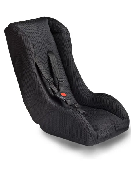 Melia Peuterschaal voor uw bakfiets/fietskar 4S Comfort - geschikt voor kinderen van 7 tot 18 maanden - zwart