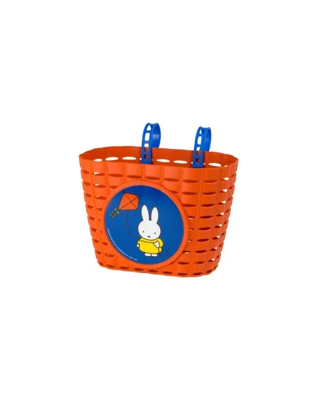 Fietsmand Widek Nijntje met vlieger - oranje