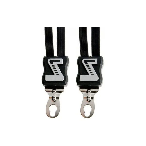 Snelbinder Trio Simson extra kort met 3 binders - zwart