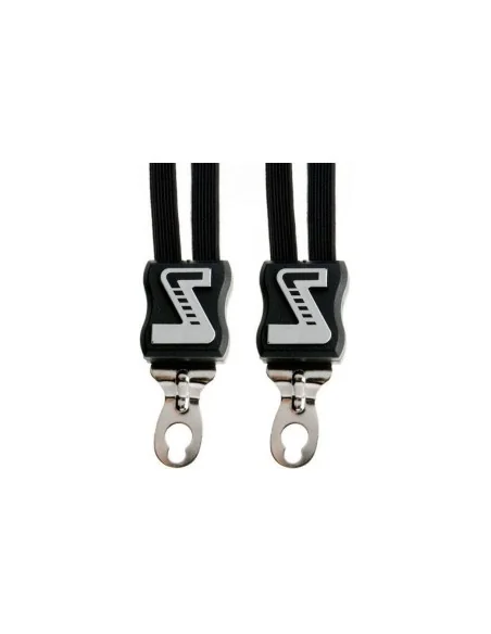 Snelbinder Trio Simson extra kort met 3 binders - zwart