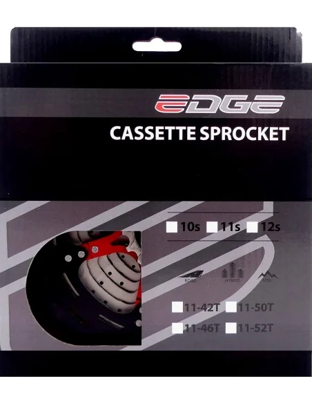 Cassette 11 speed Edge CS-R9011 11-32T - zilver