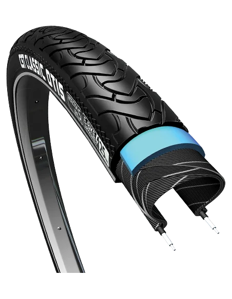 Buitenband CST Otis XL 28 x 1.40"/ 37-622mm anti lek - zwart met reflectie