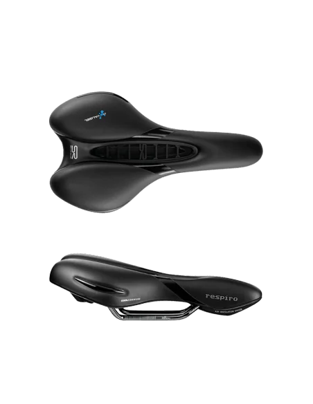 Fietszadel Selle Royal Respiro Athletic - All Journeys - zwart