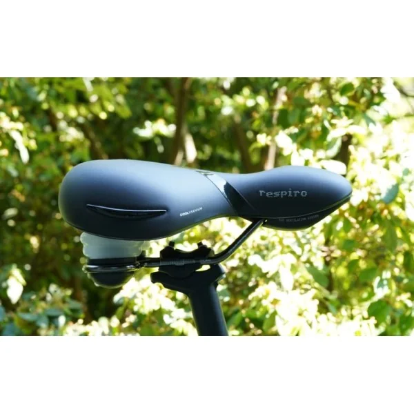 Fietszadel Selle Royal Respiro Relaxed - All Journeys - zwart