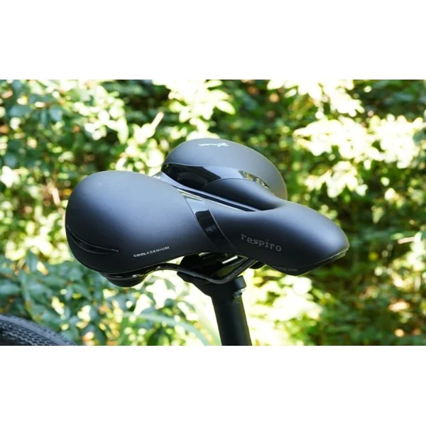 Fietszadel Selle Royal Respiro Relaxed - All Journeys - zwart