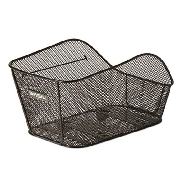 Fietsmand Basil Basic Icon M 40 x 33 x 25 cm - zwart