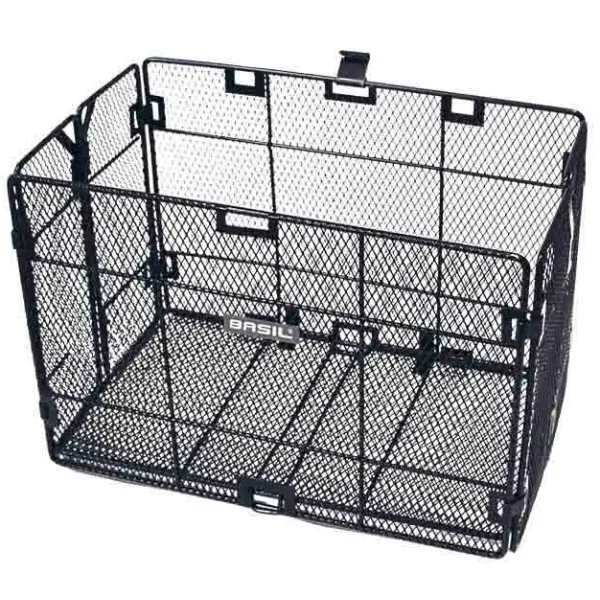 Fietsmand Basil Catania 33 x 23 x 20 cm - zwart