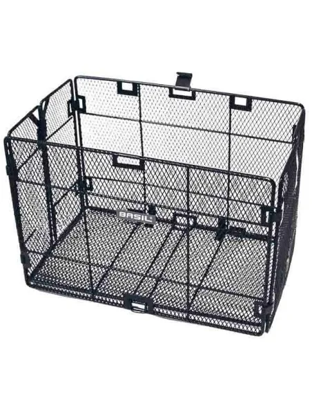 Fietsmand Basil Catania 33 x 23 x 20 cm - zwart