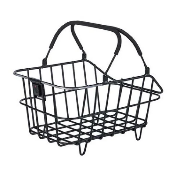 Fietsmand Basil Cento Alu Multi System Nordlicht 46 x 34 x 26 cm - zwart