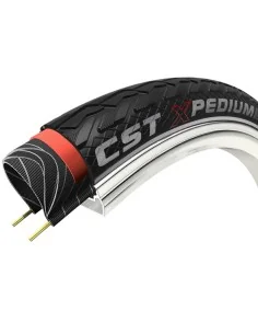 Buitenband CST Xpedium One 28 x 1 1/2" / 40-635mm - zwart met reflectie
